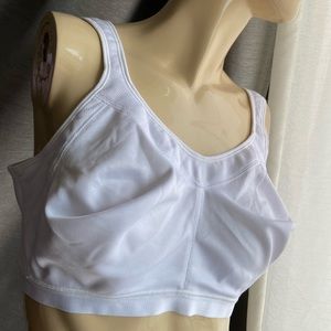 42E White Playtex unwired basic bra 4159